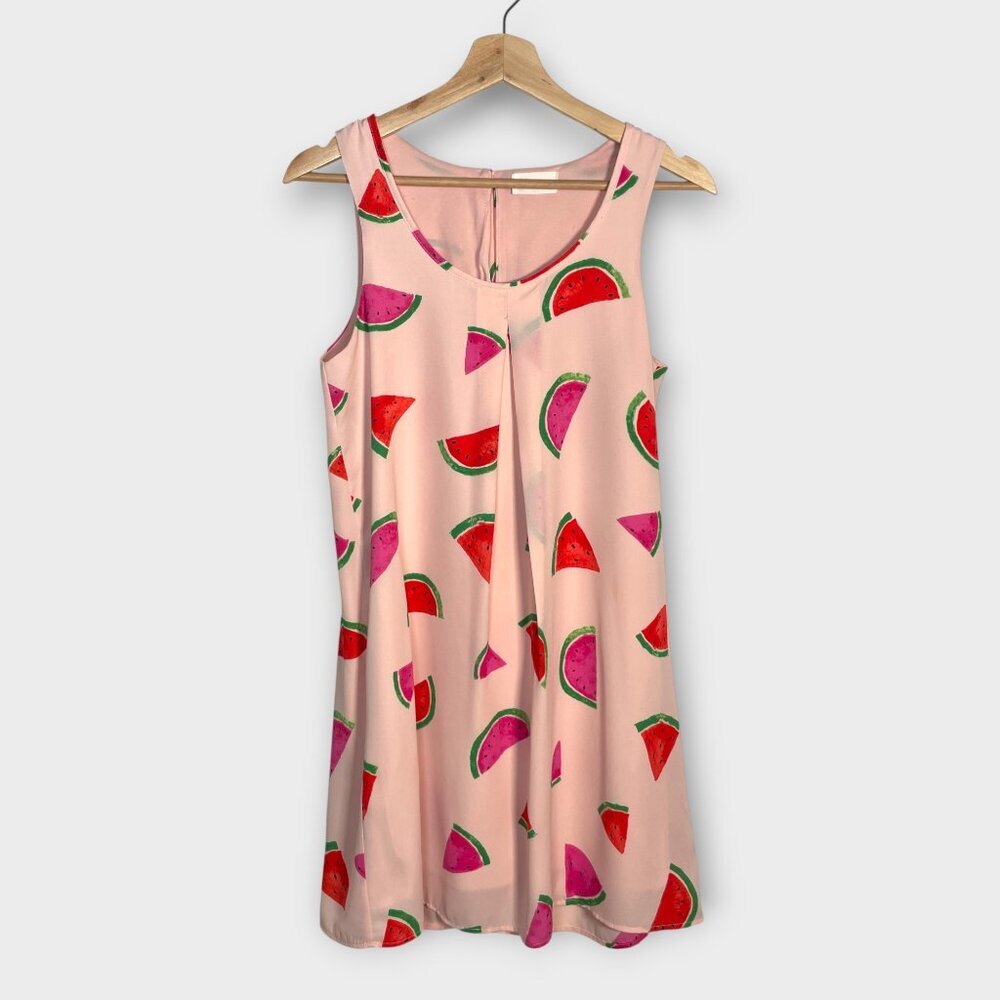 🦜 Le Kate Dress SMALL Pink Watermelon - Picture 2 of 8